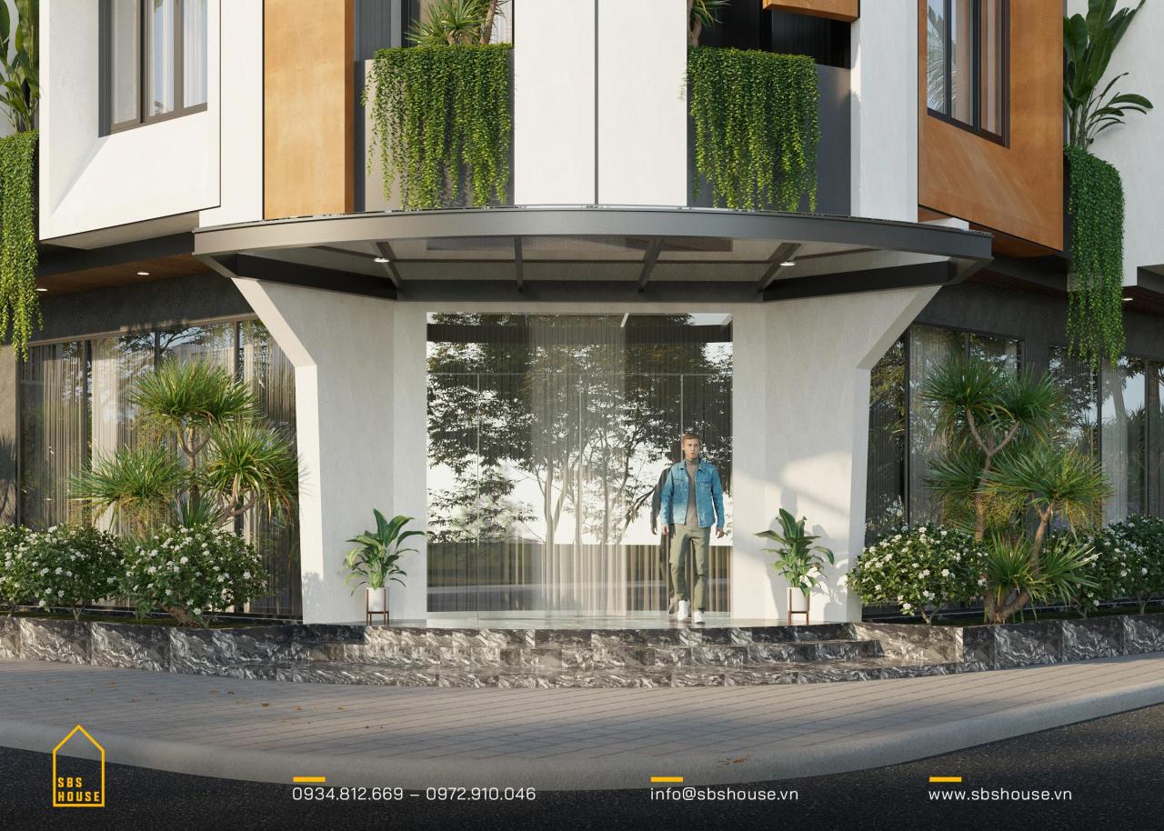 Mặt tiền căn hộ