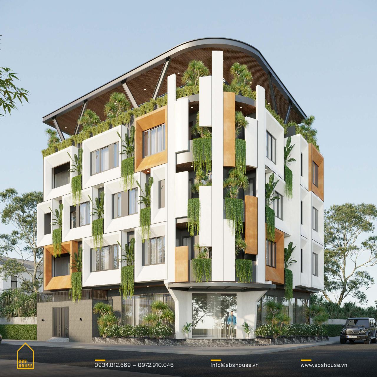 Mặt tiền căn hộ