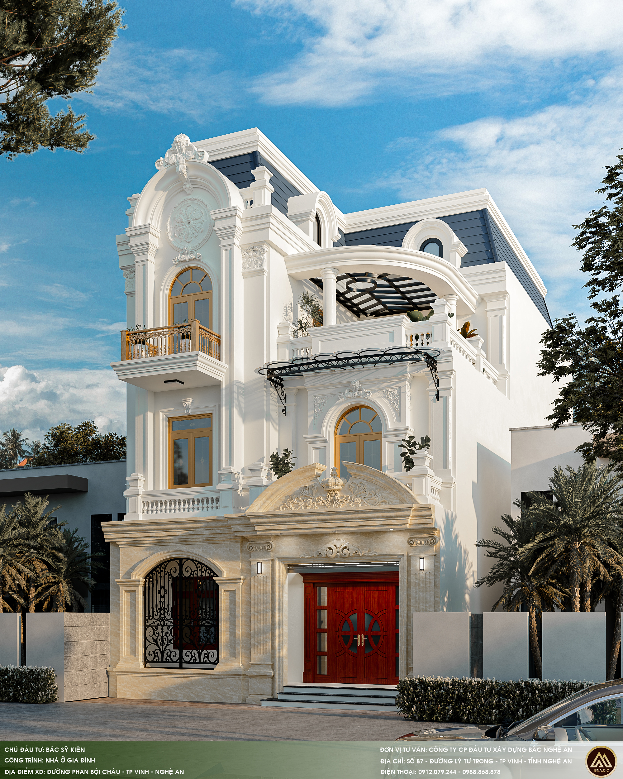 Biệt Thự Tân Cổ - Anh Kiên